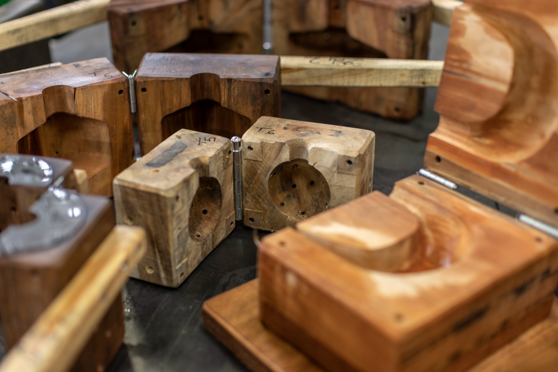 Wooden molds